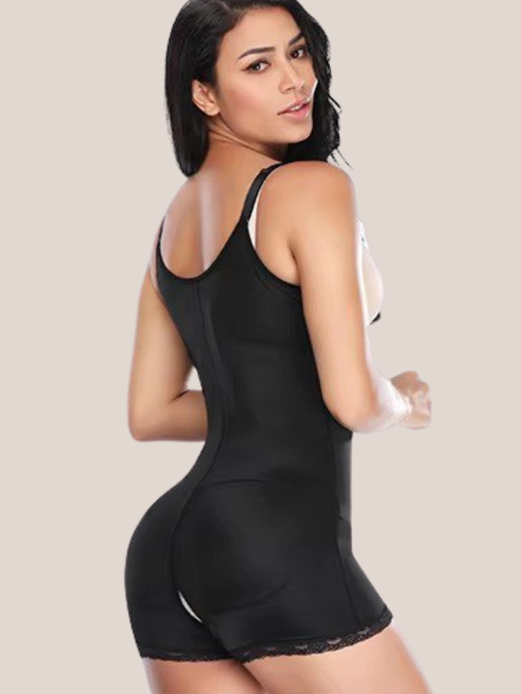 Combinaison Gainante à Forte Compression avec Zip