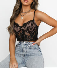 Bustier Noir Dentelle