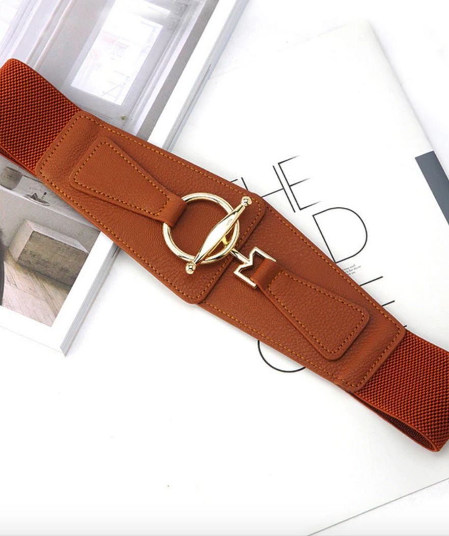 Ceinture Corset Marron