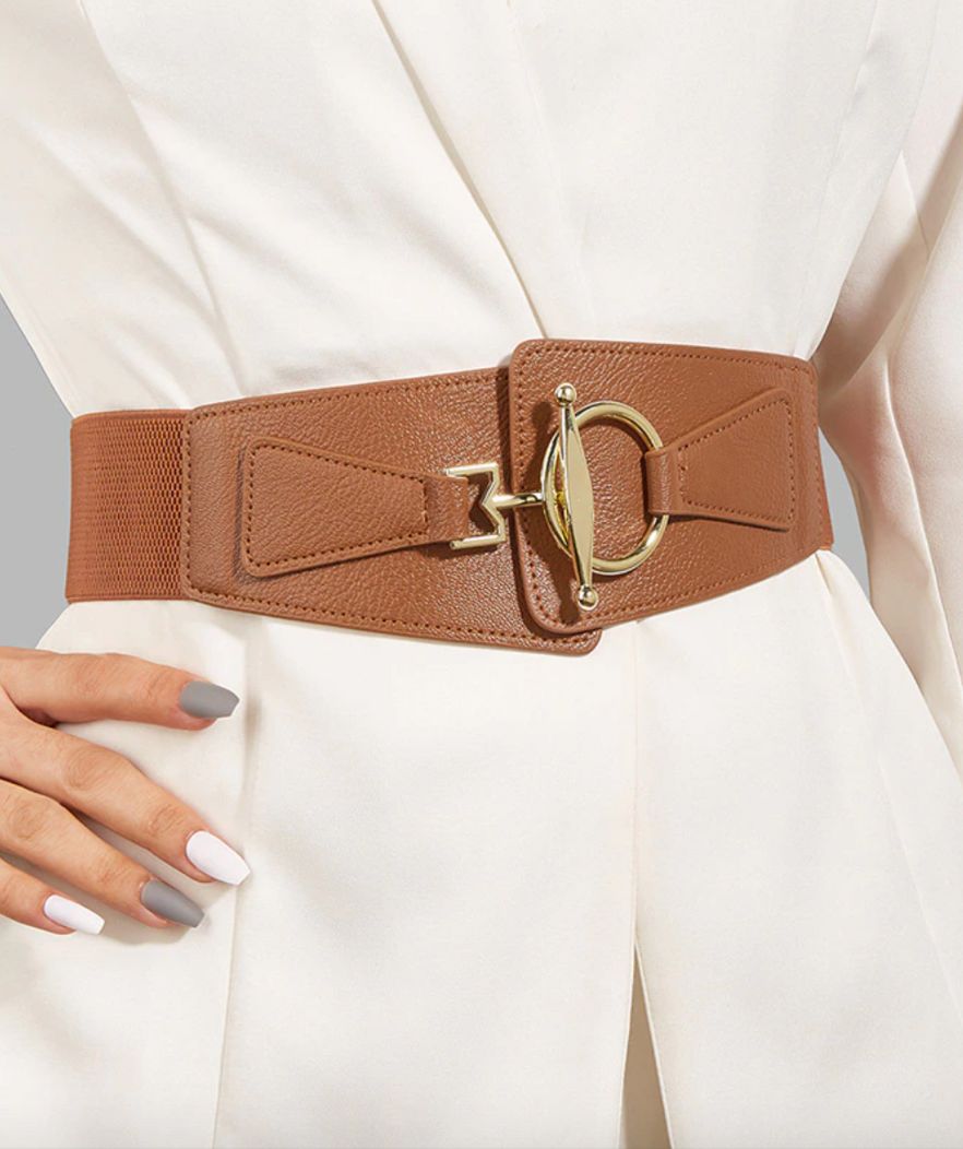 Ceinture Corset Marron