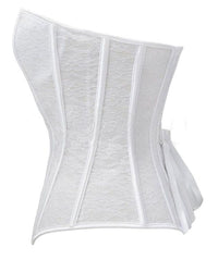 Corset Blanc à Lacet