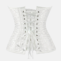 Corset bustier blanc