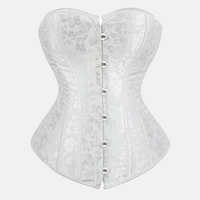 Corset bustier blanc