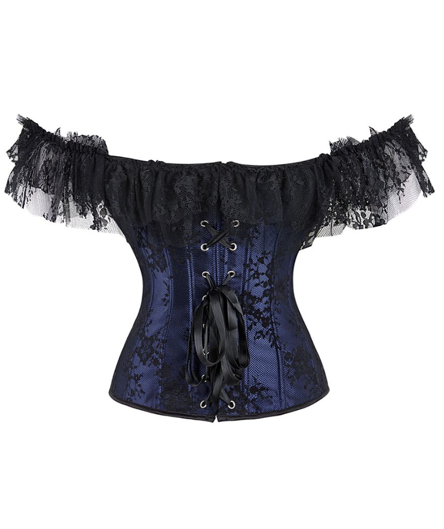Corset Dentelle Fleur