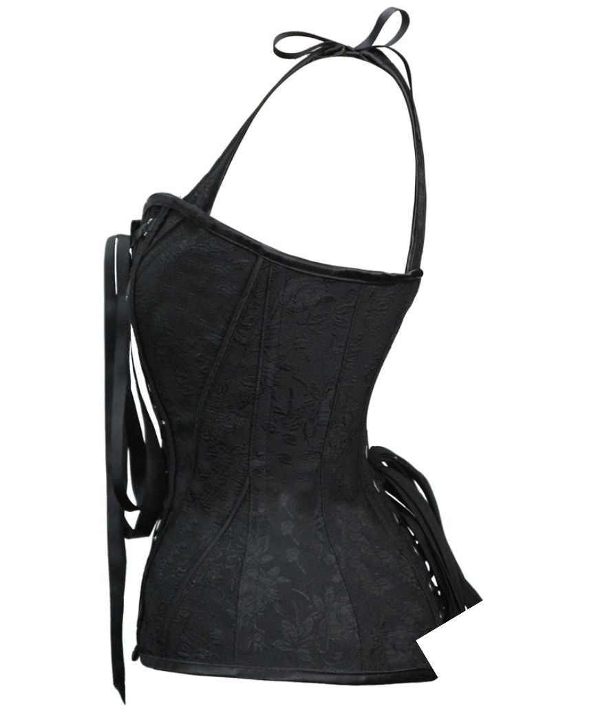 Corset Noir Bretelle