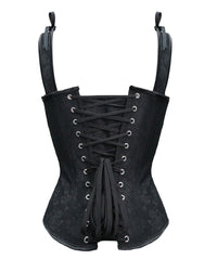 Corset Noir Bretelle