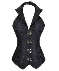 Corset Noir Bretelle Femme