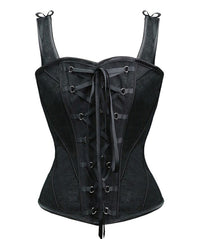 Corset Noir Bretelle