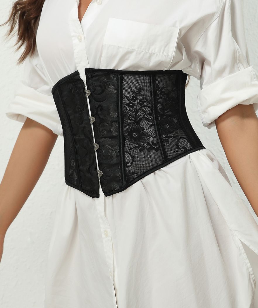 Corset Noir Court