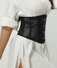 Corset Noir Court