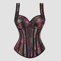 Corset femme Steampunk Purple