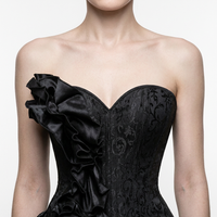 Dual-Closure Boned Structured Corset