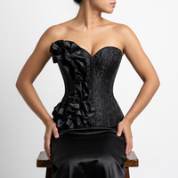 Dual-Closure Boned Structured Corset