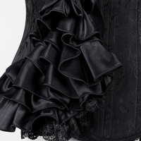 Dual-Closure Boned Structured Corset