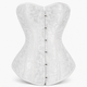 Luna Rune 32 Boned Lace-Up Front Hook-Eye Corset