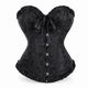Luna Rune 32 Ruffle-Trim Lace-Up Front Corset