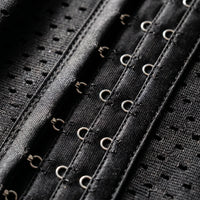 Luna Rune Boned Breathable Hook-Eye Waist Trainer