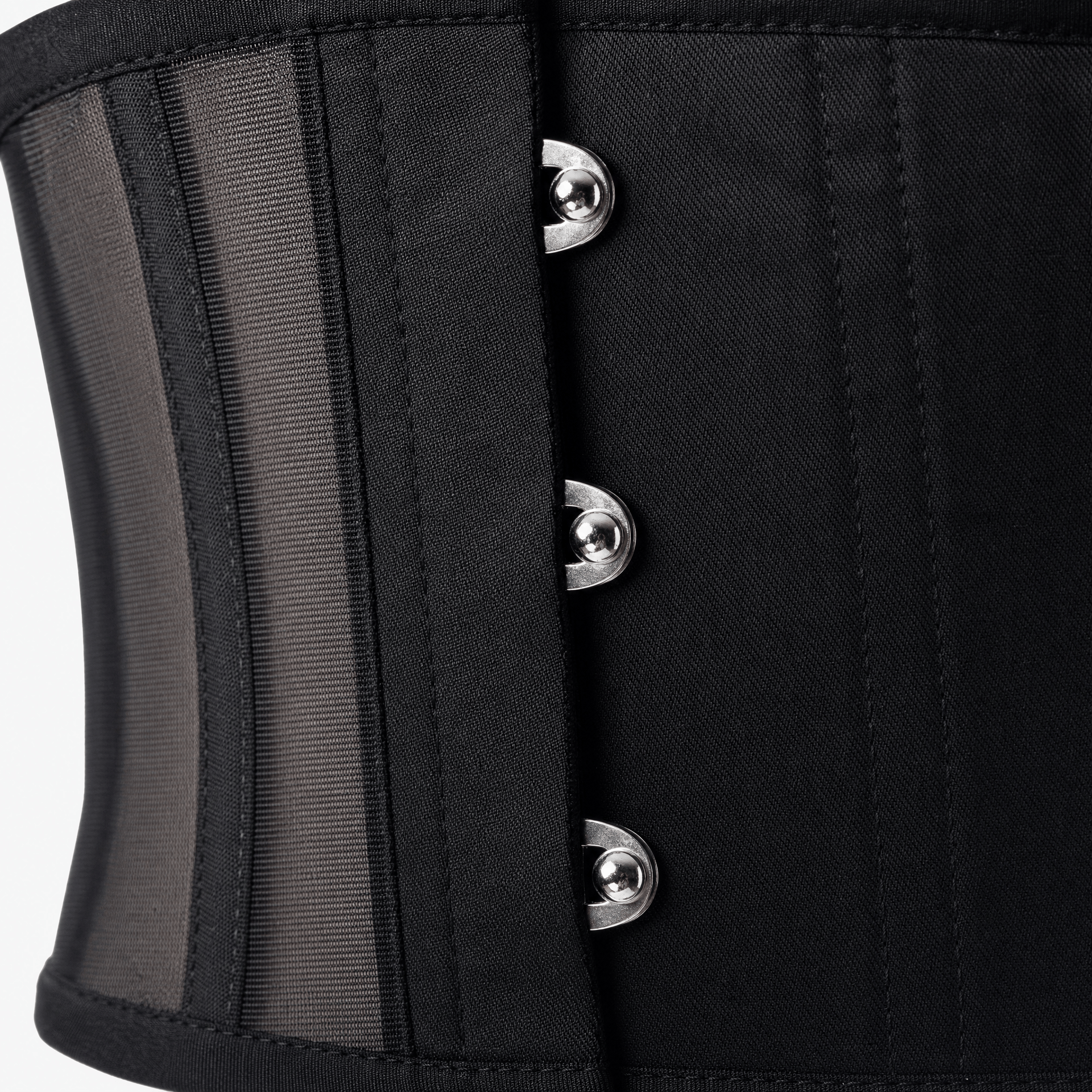 Luna Rune Boned Hook-Eye Panel Waist Trainer
