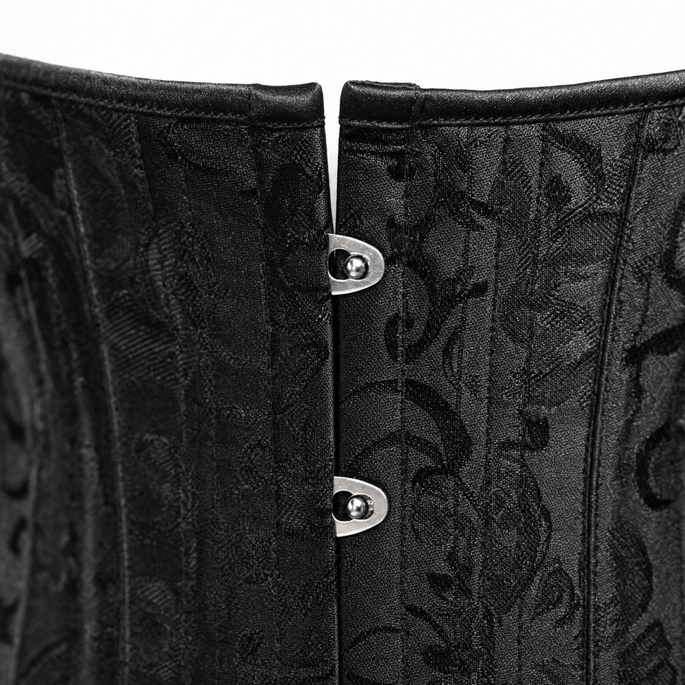 Luna Rune Boned Lace-Up Cinching Waist Trainer