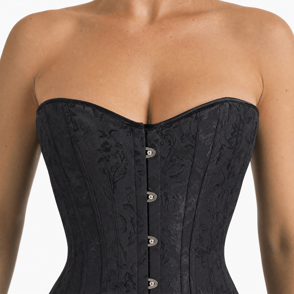 Luna Rune Boned Lace-Up Cinching Waist Trainer