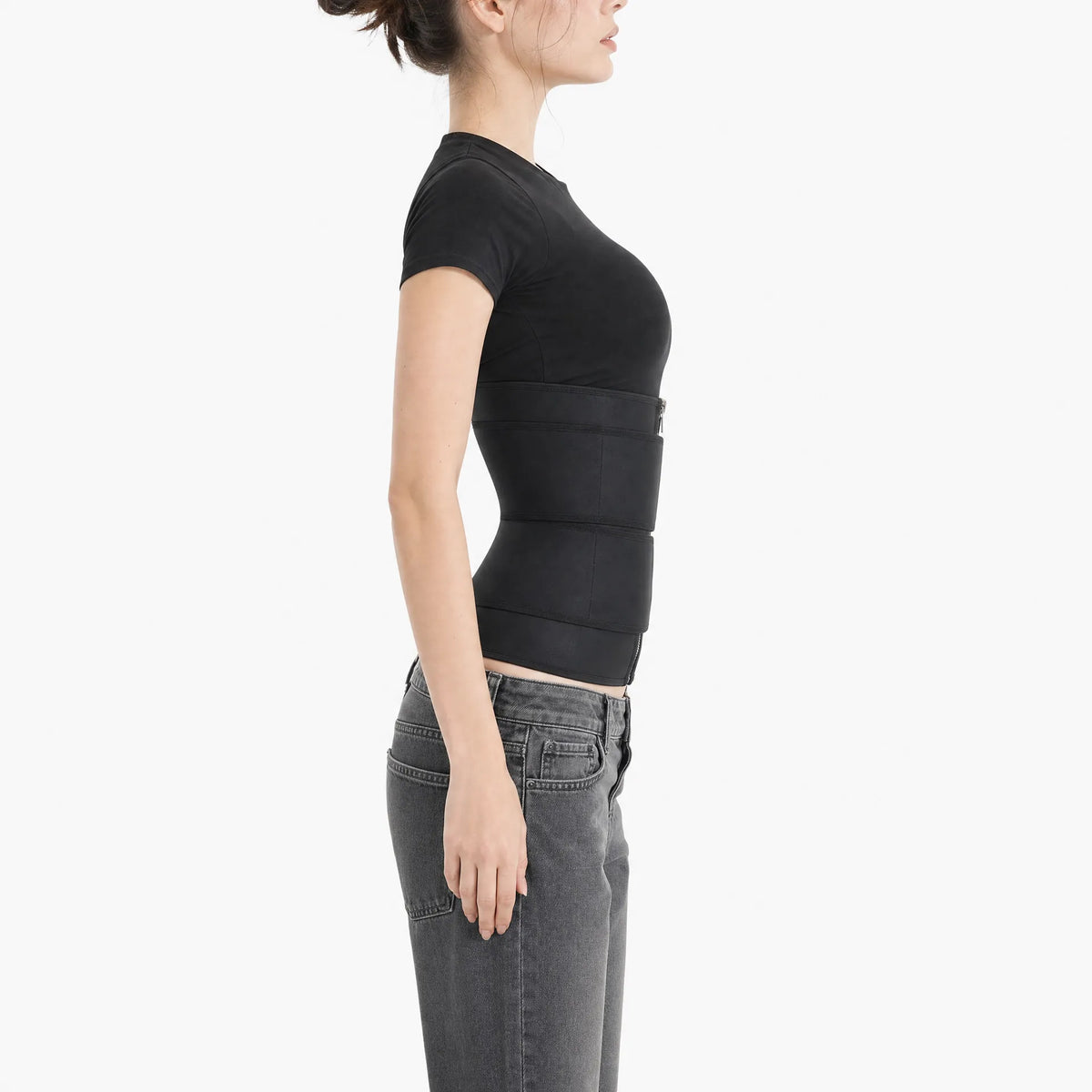 Luna Rune Boned Lace-Up Reduction Waist Trainer