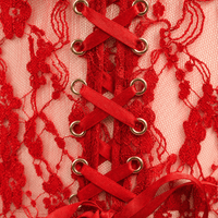 Luna Rune Elasticity: 65 to 90 cm Lace-Up Hook-Eye Corset Belt
