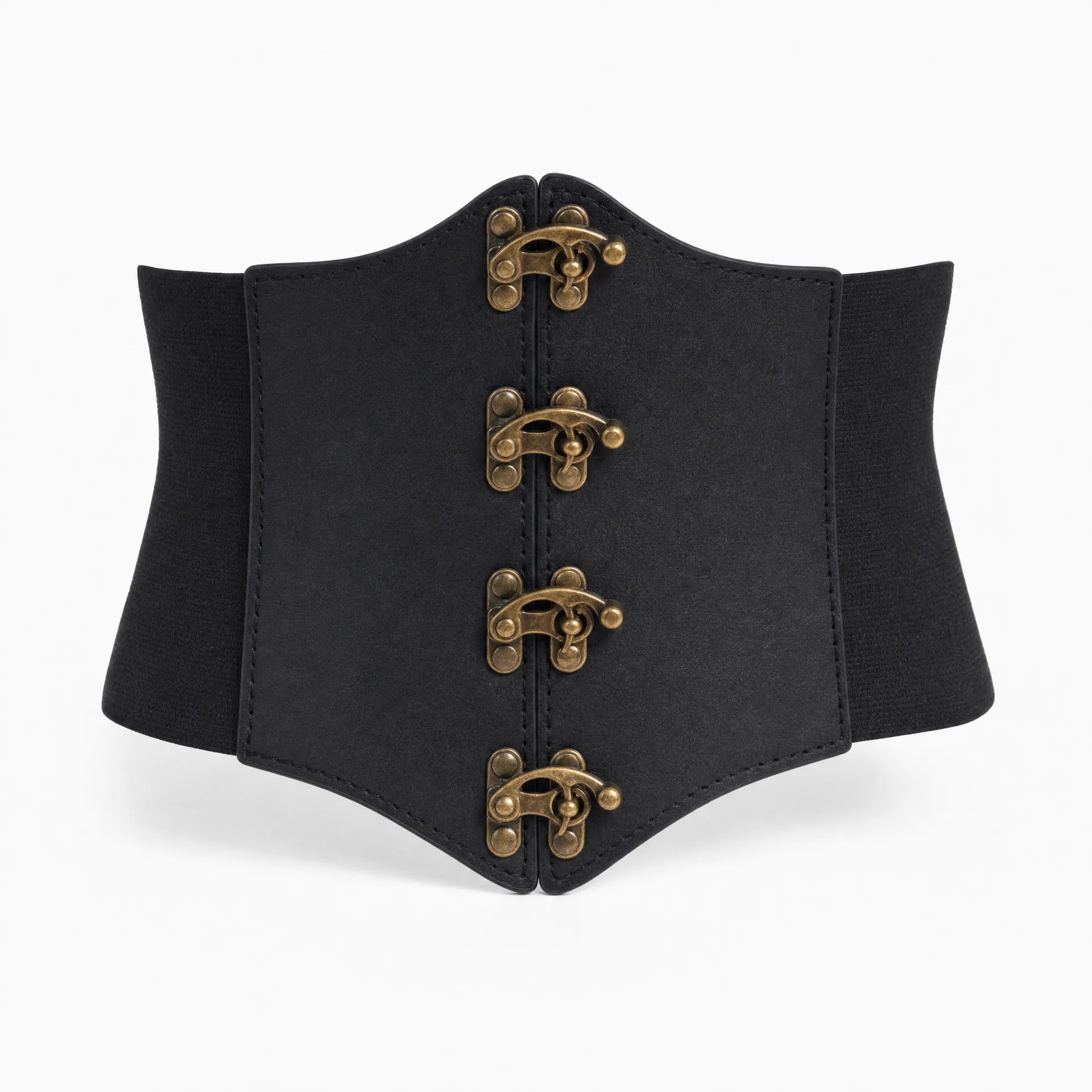 Luna Rune S Wide Retro Hook-Eye Corset Belt