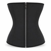 Luna Rune S Zip-Up Boned Wasp-Waist Trainer