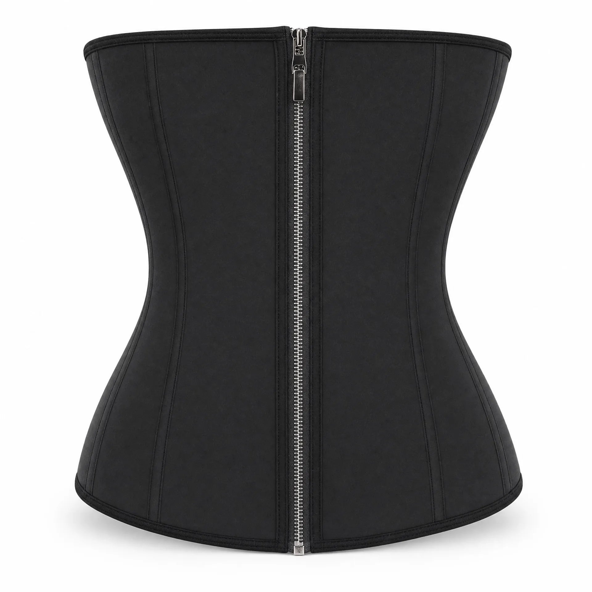 Luna Rune S Zip-Up Boned Wasp-Waist Trainer