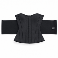 Luna Rune S Zip-Up Hook-Eye Boned Waist Trainer