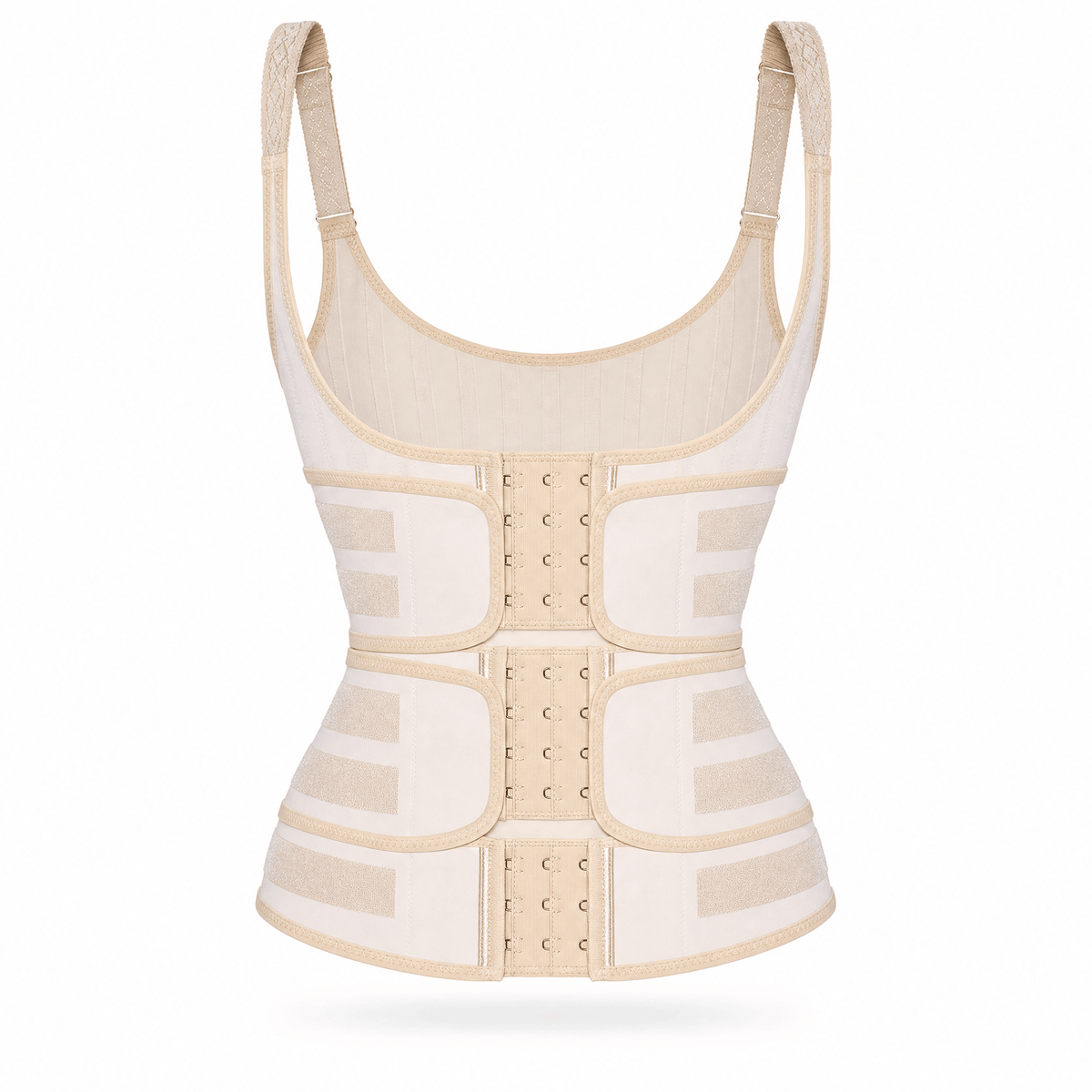 Luna Rune XS / White Adjustable Hook-Eye Waist Trainer