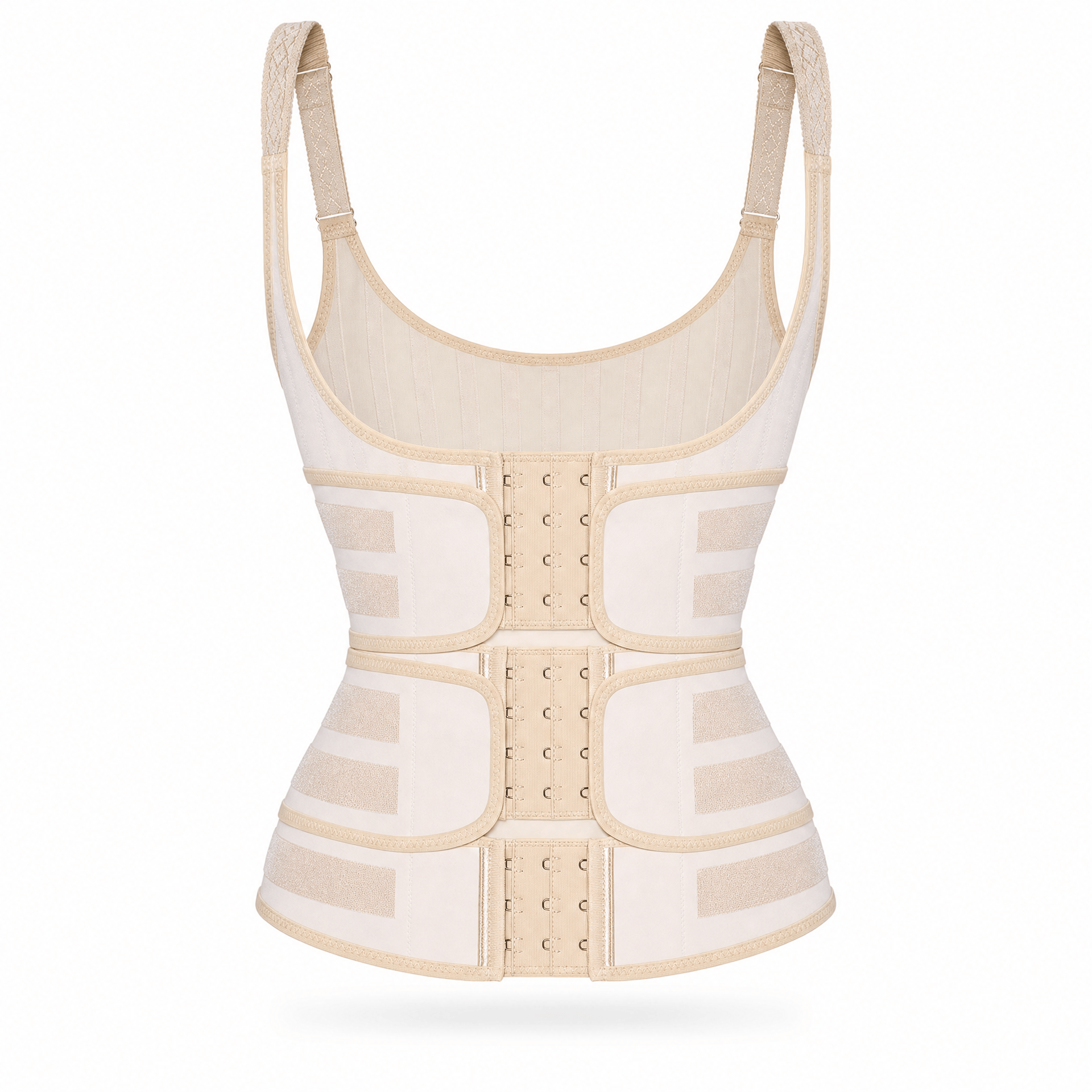 Luna Rune XS / White Adjustable Hook-Eye Waist Trainer