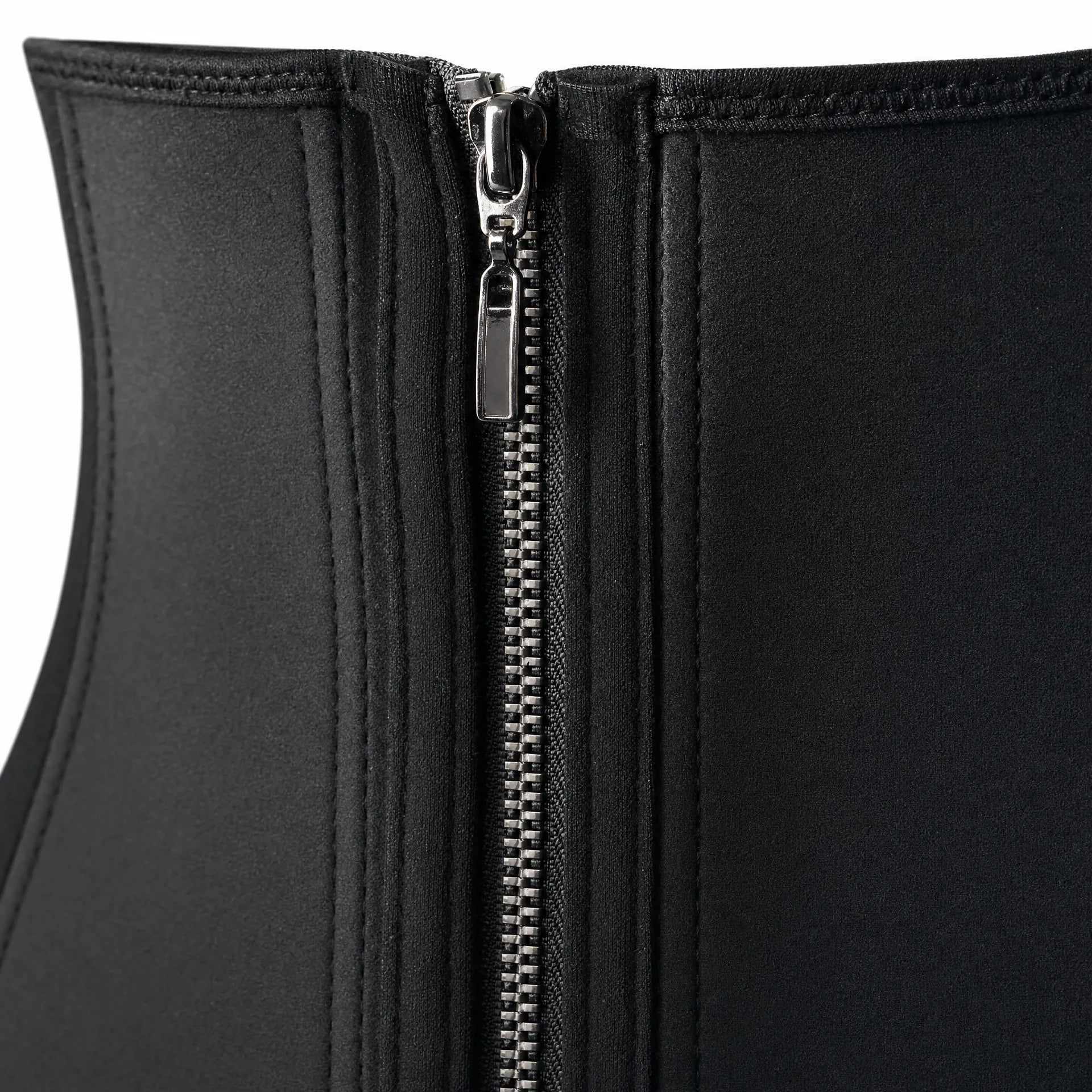 Luna Rune Zip-Up Boned Wasp-Waist Trainer