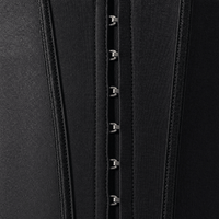 Luna Rune Zip-Up Hook-Eye Boned Waist Trainer