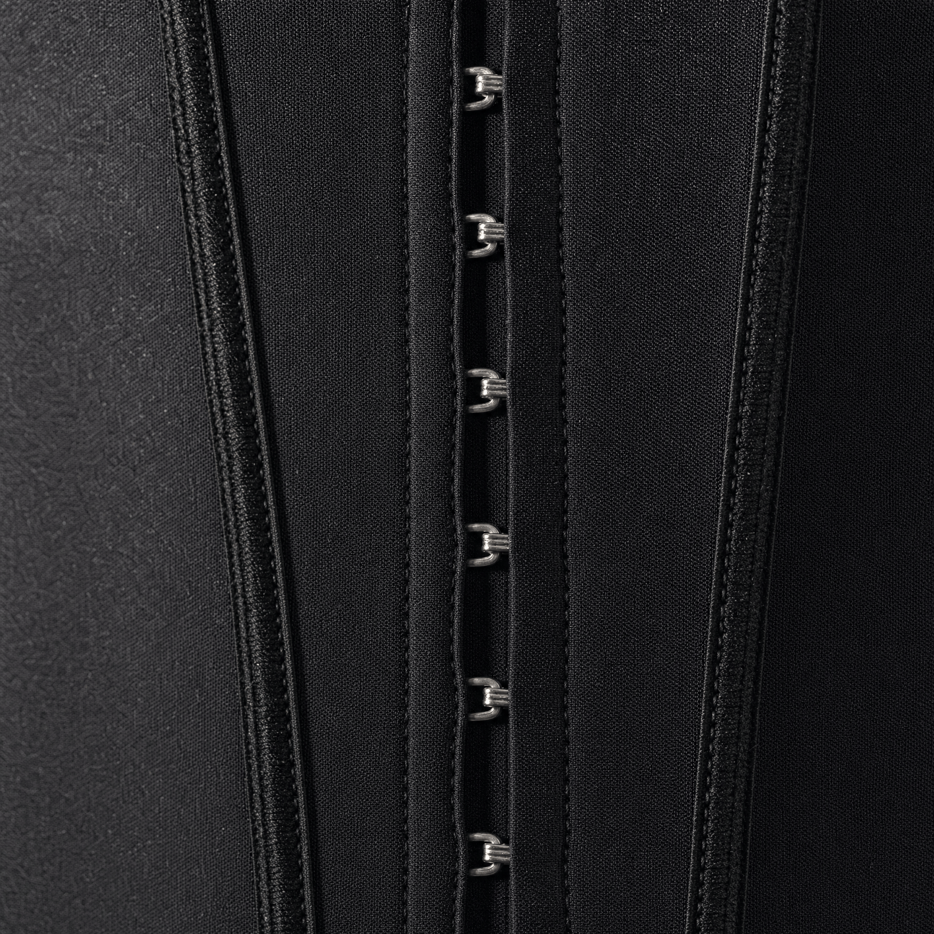 Luna Rune Zip-Up Hook-Eye Boned Waist Trainer