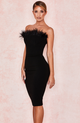 Robe Bustier <br> Plume