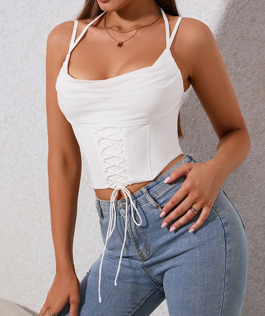 Top Corset Bohème à Bralette