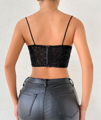 Top Corset Bustier Noir